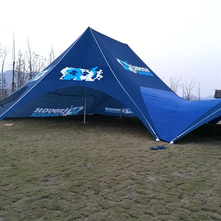 12m double pole star tent-4
